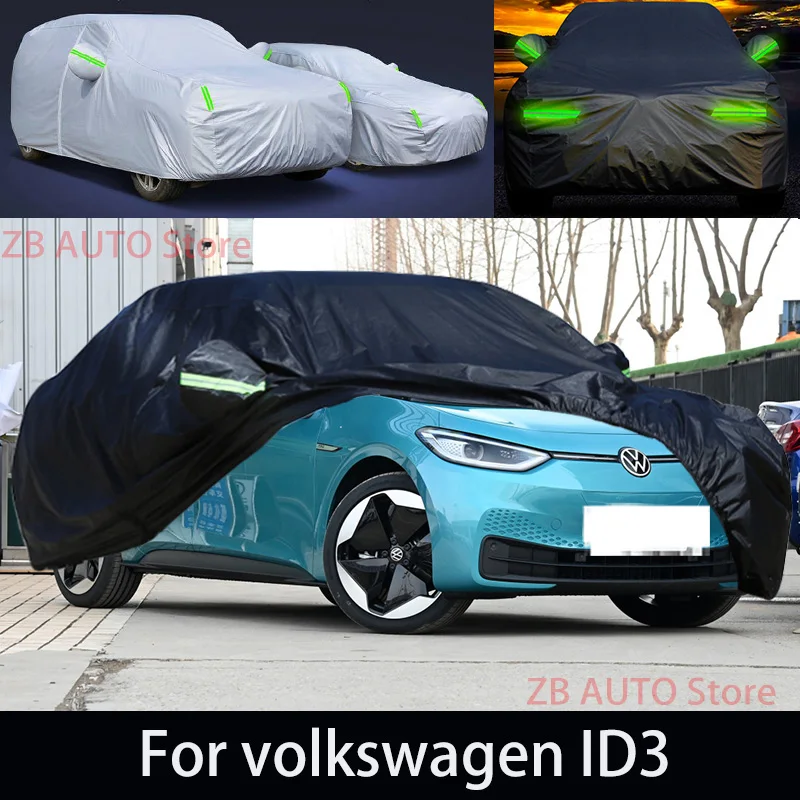 For volkswagen ID3 Outdoor Protection Full Car Covers Snow Cover Sunshade Waterproof Dustproof Exterior Car accessories
For volkswagen ID3 Outdoor Protection Full Car Covers Snow Cover Sunshade Waterproof Dustproof Exterior Car accessories