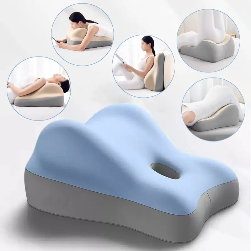 Soft Memory Foam Wedge Pillow Ergonomic Multi-Functional Bed Cushion for Waist & Tummy Support
Soft Memory Foam Wedge Pillow Ergonomic Multi-Functional Bed Cushion for Waist & Tummy Support
