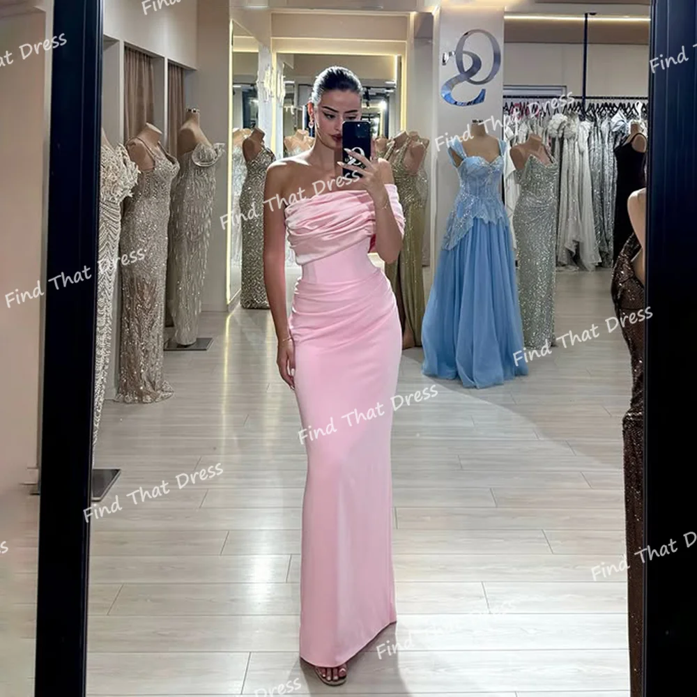 Custom Made سعيدPink Modest One Shoulder Solid Evening Dress Backless Sheath Backless Pleated Long Party Dress for Women
Custom Made سعيدPink Modest One Shoulder Solid Evening Dress Backless Sheath Backless Pleated Long Party Dress for Women