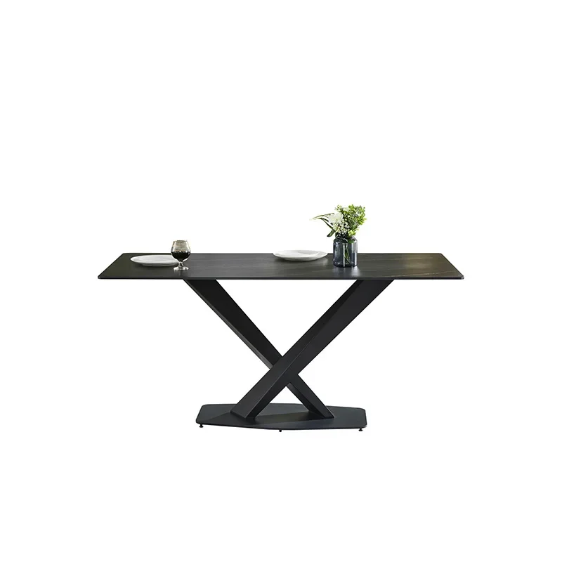 Light Luxury Rock Modern Dining Table Household Rectangular Dining Table for 140/160/180CM
Light Luxury Rock Modern Dining Table Household Rectangular Dining Table for 140/160/180CM