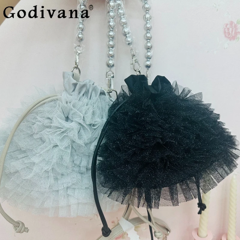 Japanese Style Sweet Fashion Handbag 2025 New Women's Casual Versatile Crossbody Bag Girls Y2k Messenger Bags Cosmetic Bags
Japanese Style Sweet Fashion Handbag 2025 New Women's Casual Versatile Crossbody Bag Girls Y2k Messenger Bags Cosmetic Bags