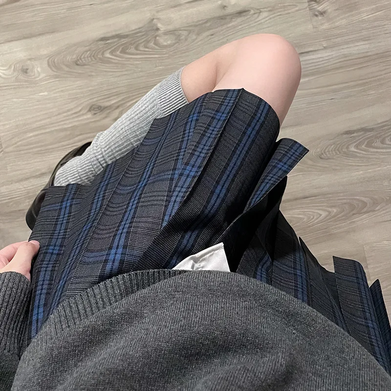 Japanese JK Plaid Skirt,High Waist Slim Pleated Skirt School Uniform for Graduation Photo Campus Daily Casual Street Wear
Japanese JK Plaid Skirt,High Waist Slim Pleated Skirt School Uniform for Graduation Photo Campus Daily Casual Street Wear