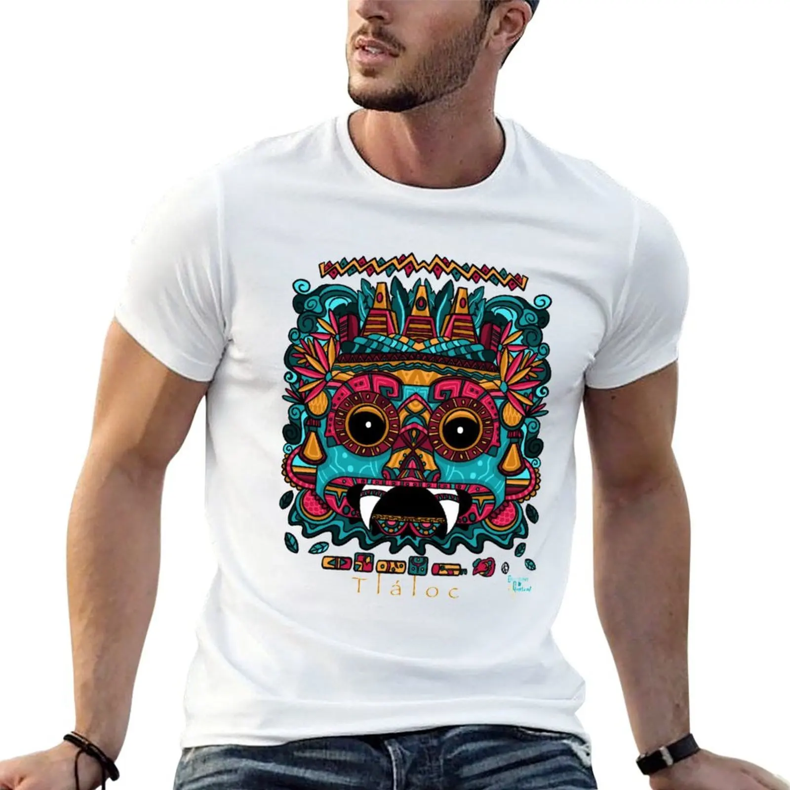 Day of the dead, Tlaloc, prehispanic God folklore T-Shirt t shirts for man cotton t shirts designer T-Shirt
Day of the dead, Tlaloc, prehispanic God folklore T-Shirt t shirts for man cotton t shirts designer T-Shirt