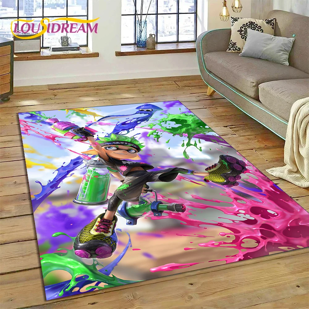 Splatoon3 PC Gamer Cartoon Game Rug Carpet for Living Room Bedroom Home Decor,Floor Mat Non-slip Decoration for Sofa Doormat KID
Splatoon3 PC Gamer Cartoon Game Rug Carpet for Living Room Bedroom Home Decor,Floor Mat Non-slip Decoration for Sofa Doormat KID