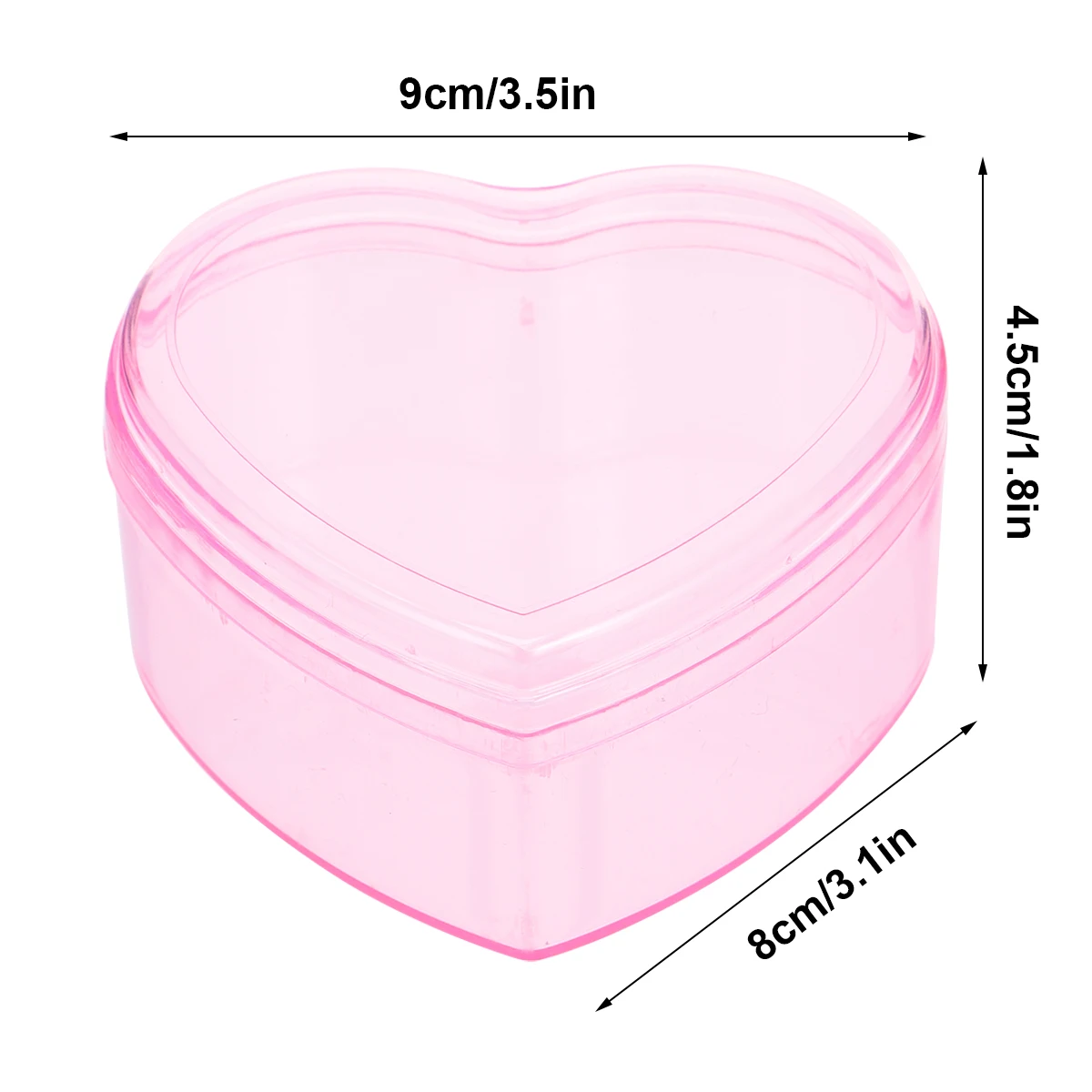 Heart Shaped Gift Boxes Clear Acrylic Candy Containers Wedding Party Favor Treat Boxes Birthday Present Packaging Holiday
Heart Shaped Gift Boxes Clear Acrylic Candy Containers Wedding Party Favor Treat Boxes Birthday Present Packaging Holiday