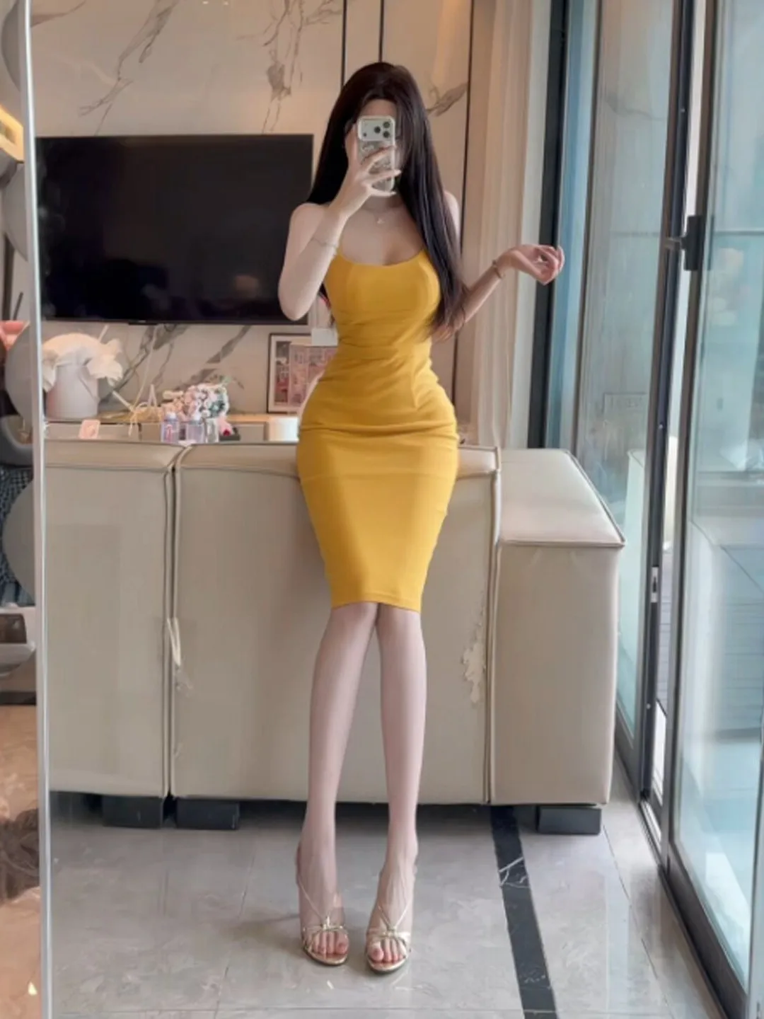 Sexy Tight Bodycon Strap Dress Summer Unique Beautiful Dress High Waist Cotton Blend No Sleeve H-Shape Silhouette Urban Commute
Sexy Tight Bodycon Strap Dress Summer Unique Beautiful Dress High Waist Cotton Blend No Sleeve H-Shape Silhouette Urban Commute