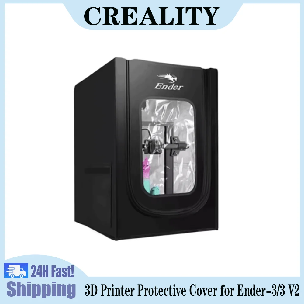 Creality Official Ender Enclosure Update Constant Temperature Fireproof Dustproof 3D Printer Protective Cover for Ender-3/3 V2
Creality Official Ender Enclosure Update Constant Temperature Fireproof Dustproof 3D Printer Protective Cover for Ender-3/3 V2
