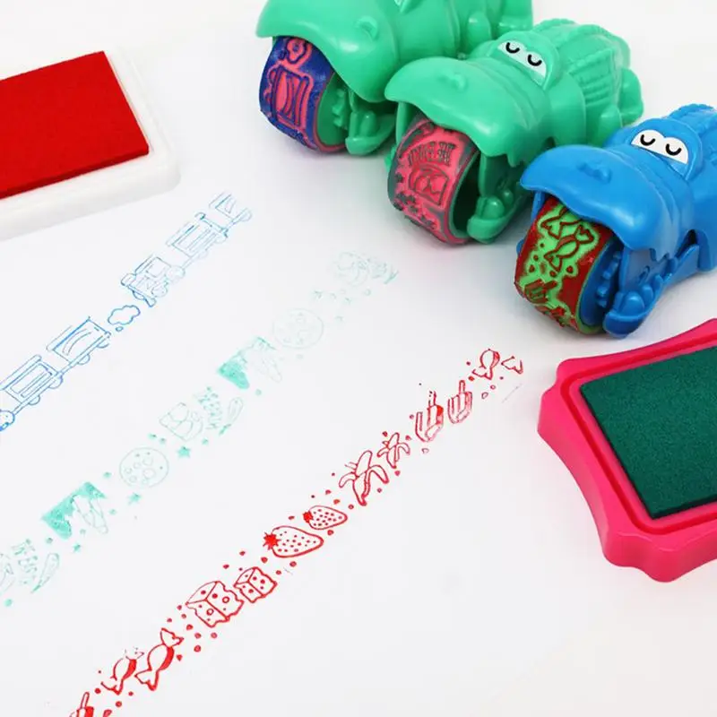 1pc Crocodile Shaped Roller stamp for Kids Art Projects Educational Toys DIY Painting Photo Album Decor Scrapbooking Supplies
1pc Crocodile Shaped Roller stamp for Kids Art Projects Educational Toys DIY Painting Photo Album Decor Scrapbooking Supplies