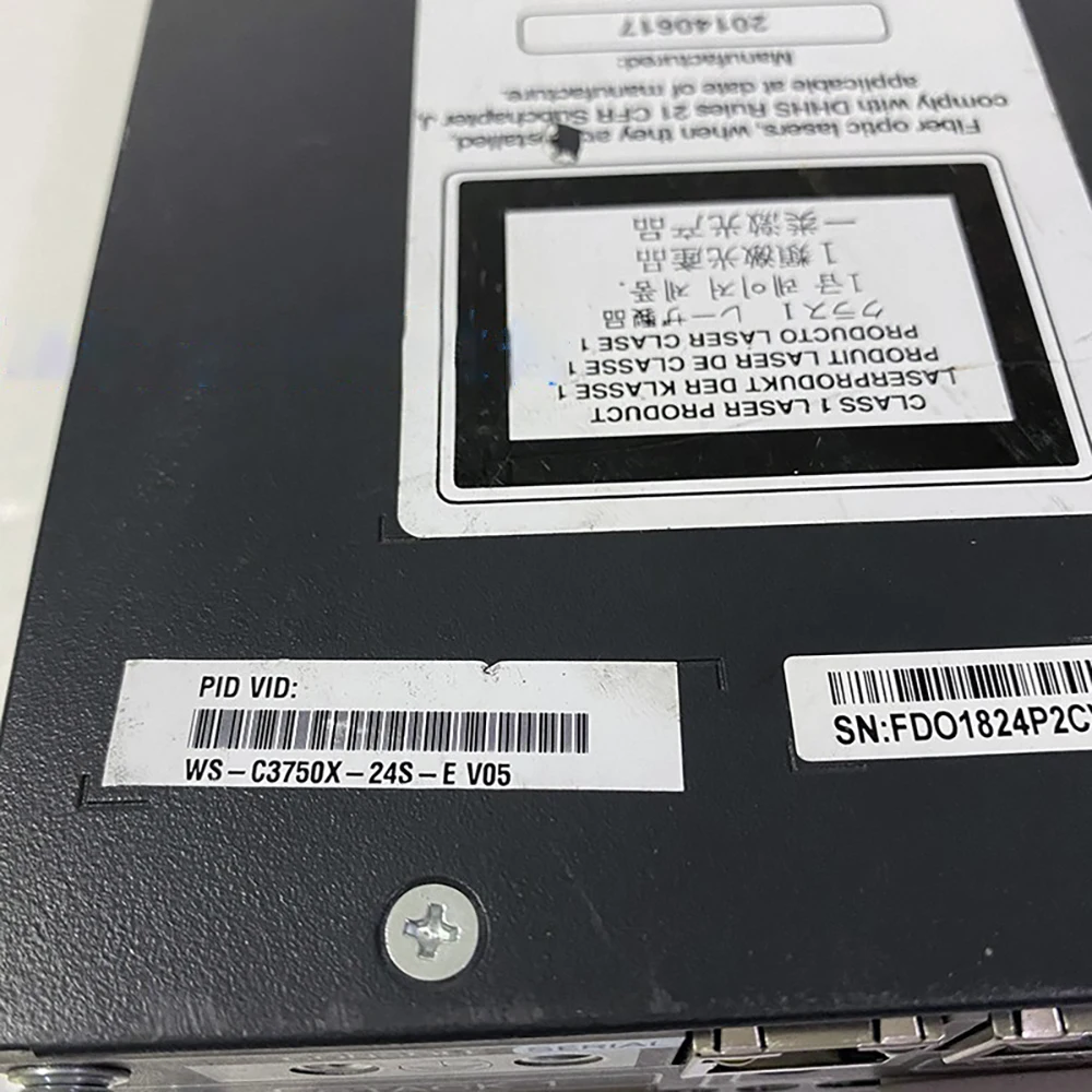 1 шт. для Cisco 24-портовый гигабитный SFP оптический порт, стек переключателя обеспечивает качество WS-C3750X-24S-E
1 шт. для Cisco 24-портовый гигабитный SFP оптический порт, стек переключателя обеспечивает качество WS-C3750X-24S-E