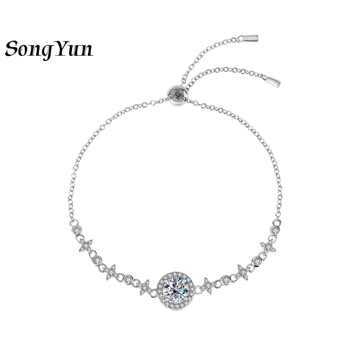 SY Luxury Jewelry 925 Sterling Silver Bracelet Fashion Rhodium Plated Bangle Jewelry Women Men Tennis Chain Bracelet Accessories
SY Luxury Jewelry 925 Sterling Silver Bracelet Fashion Rhodium Plated Bangle Jewelry Women Men Tennis Chain Bracelet Accessories