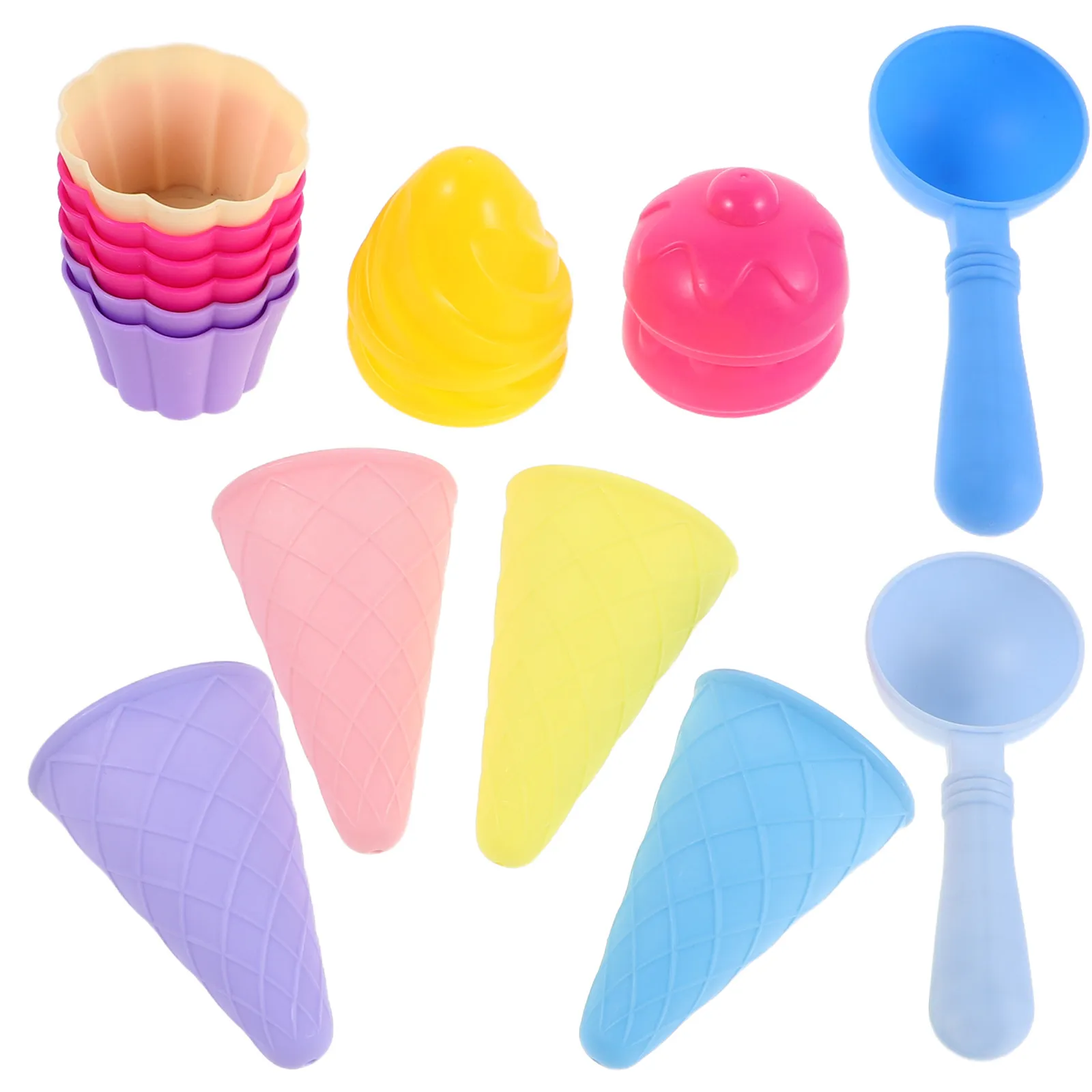 Набор из 3 предметов: лопатка для мороженого, формочки для песка и креативные формочки для мороженого для детей, для летних игр на пляже и на улице
Набор из 3 предметов: лопатка для мороженого, формочки для песка и креативные формочки для мороженого для детей, для летних игр на пляже и на улице