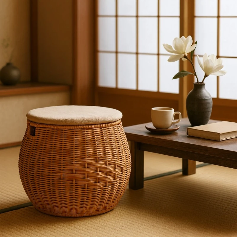 Velvet Removable Storage Stool Bedroom Faux Rattan Feature Fabric Bench Multi-Functional Laundry Basket Home Decor
Velvet Removable Storage Stool Bedroom Faux Rattan Feature Fabric Bench Multi-Functional Laundry Basket Home Decor