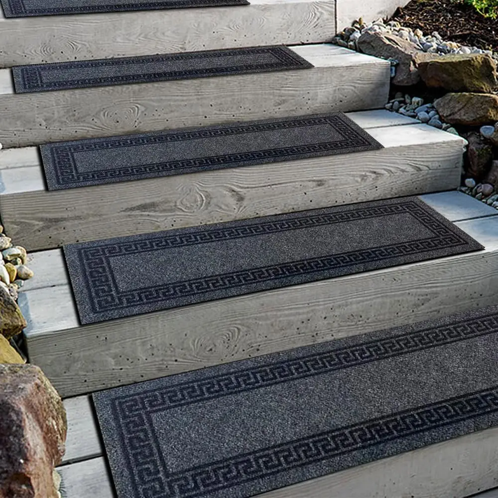 2Pcs Non Slip Stair Treads 8.5x30 inch Indoor Outdoor Rug for Wooden Steps, Heat Insulation Rubber Backing Carpet
2Pcs Non Slip Stair Treads 8.5x30 inch Indoor Outdoor Rug for Wooden Steps, Heat Insulation Rubber Backing Carpet