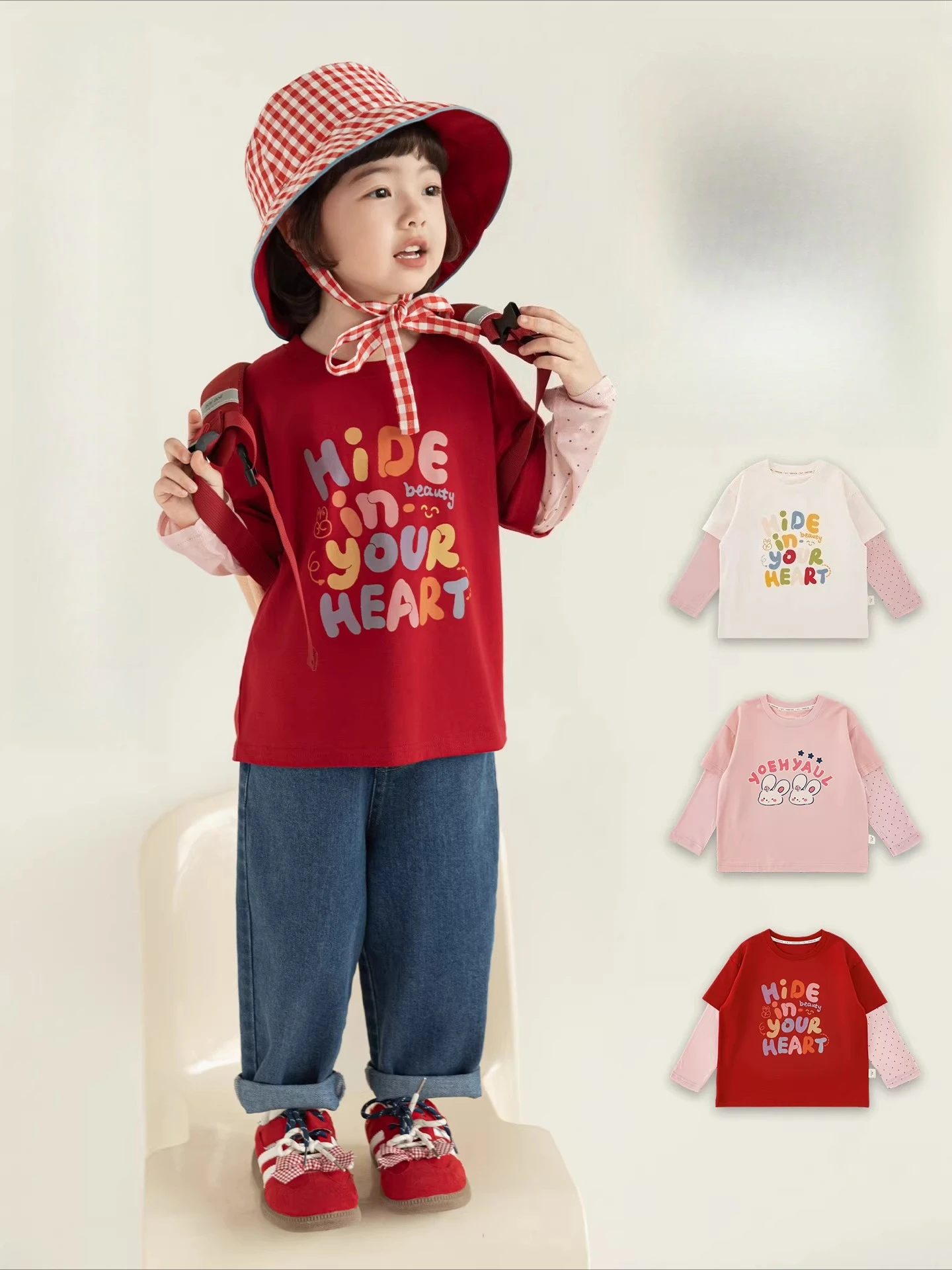 Girls Long Sleeve T-Shirt 2026 Spring Autumn New Letter Print Crew Neck Kids Casual Tops 2-10T
Girls Long Sleeve T-Shirt 2026 Spring Autumn New Letter Print Crew Neck Kids Casual Tops 2-10T