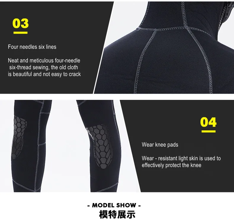 7MM Neoprene Keep Warm Snorkeling UnderWater Hunting Kayaking Swim Diving Suit Hood FullBody Scuba Spearfishing Drift Divng Suit
7MM Neoprene Keep Warm Snorkeling UnderWater Hunting Kayaking Swim Diving Suit Hood FullBody Scuba Spearfishing Drift Divng Suit