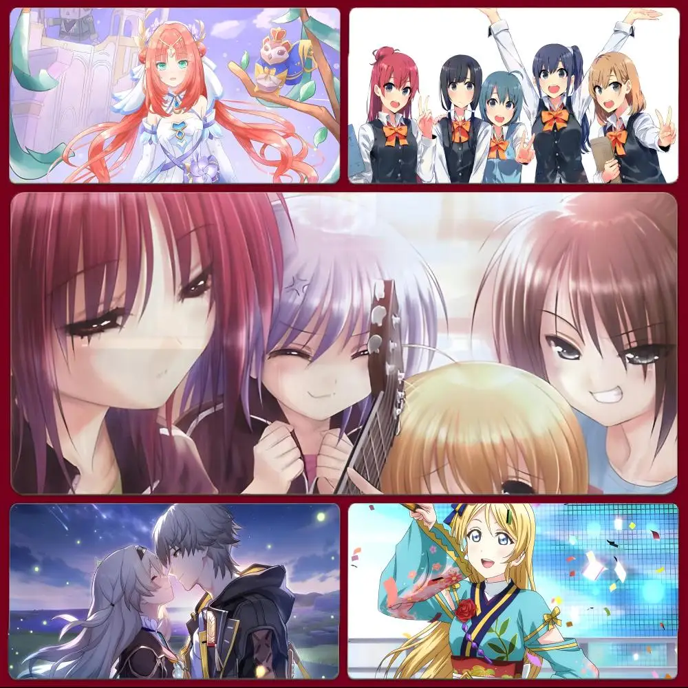 Anime S-SHIROBAKOs Mouse Pad Large Gaming Mousepad with Stitched Edges Thickened Desk Mat PC
Anime S-SHIROBAKOs Mouse Pad Large Gaming Mousepad with Stitched Edges Thickened Desk Mat PC