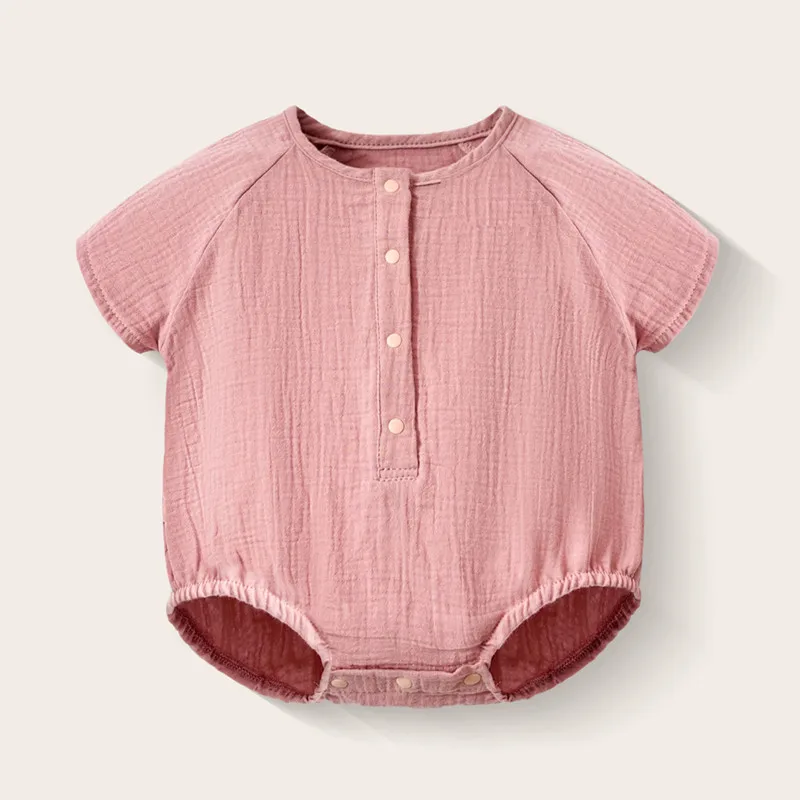 Baby Boys Girls Jumpsuit Clothes Newborn Muslin Cotton Romper Summer Short Sleeve Bodysuit 0-2 Yeas
Baby Boys Girls Jumpsuit Clothes Newborn Muslin Cotton Romper Summer Short Sleeve Bodysuit 0-2 Yeas