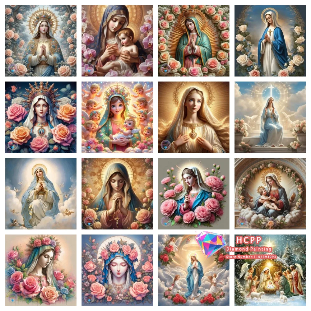 New 2026 Virgin Mary Rose Square Round Diamond Painting Kit 5D DIY Cross Stitch Handmade Art Crafts Home Decor Festival Gift
New 2026 Virgin Mary Rose Square Round Diamond Painting Kit 5D DIY Cross Stitch Handmade Art Crafts Home Decor Festival Gift