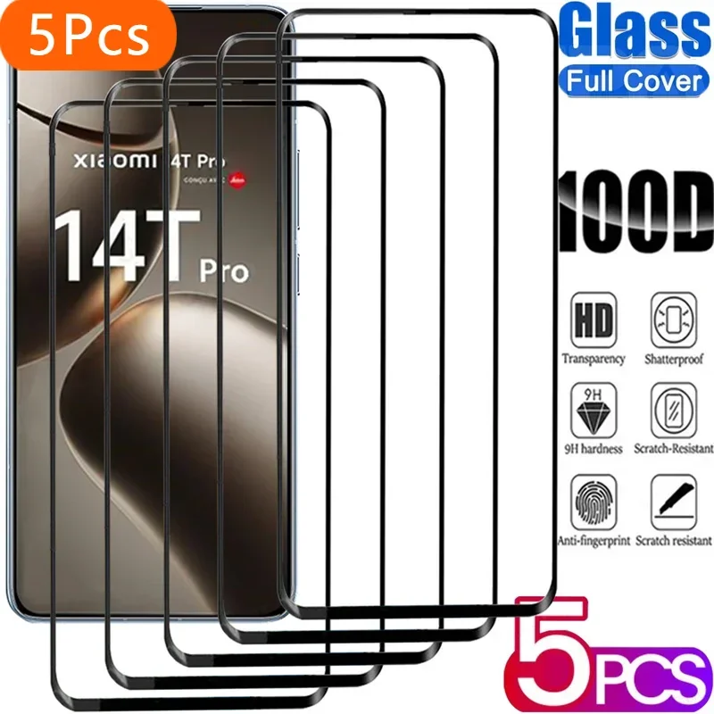 5PCS Full Cover Screen Protector For Xiaomi 14T 13T 12T 11T 10T Pro Clear Tempered Glass For Xiaomi 12 11 Lite 13 14 Phone Glass
5PCS Full Cover Screen Protector For Xiaomi 14T 13T 12T 11T 10T Pro Clear Tempered Glass For Xiaomi 12 11 Lite 13 14 Phone Glass