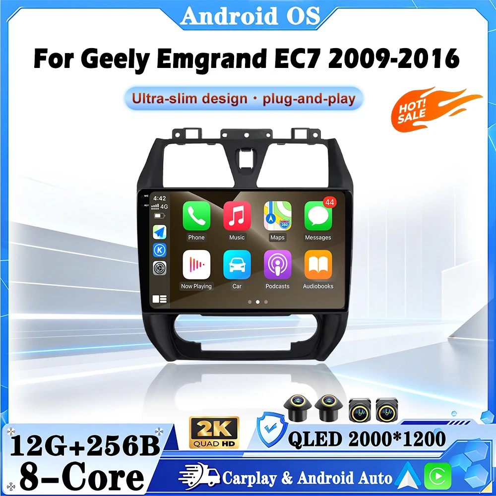 9 Inch QLED DSP Android 16 For Geely Emgrand EC7 2009-2016 Car Audio Player Autoradio Stereo Carplay Video Multimedia Screen
9 Inch QLED DSP Android 16 For Geely Emgrand EC7 2009-2016 Car Audio Player Autoradio Stereo Carplay Video Multimedia Screen