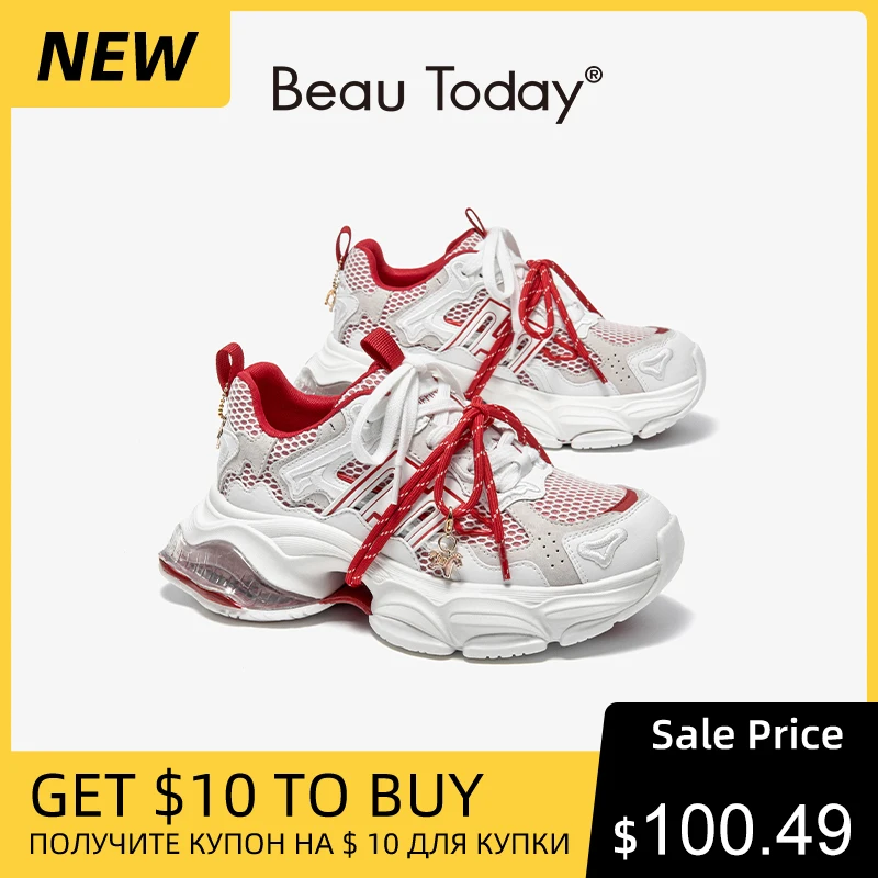 BEAUTODAY Chunky Sneakers Women Flannel Patchwork Mesh Mixed Color Round Toe Lace-Up Sports Ladies Shoes Handmade 29A86
BEAUTODAY Chunky Sneakers Women Flannel Patchwork Mesh Mixed Color Round Toe Lace-Up Sports Ladies Shoes Handmade 29A86