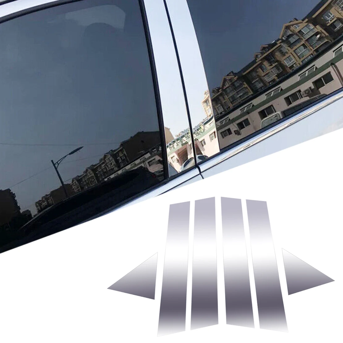 Silver PC Plastic Car Door Pillar Posts Trims Covers Kit Fit for Chrysler 300 300C Dodge Magnum 2008 2007 2006 2005 New
Silver PC Plastic Car Door Pillar Posts Trims Covers Kit Fit for Chrysler 300 300C Dodge Magnum 2008 2007 2006 2005 New