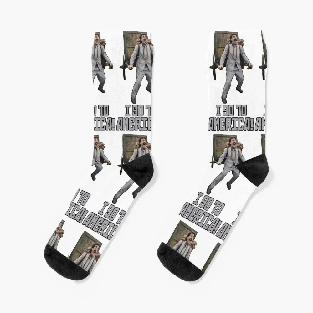 Borat, I go to America! Socks aesthetic FASHION christmas stocking kids Socks Ladies Men's
Borat, I go to America! Socks aesthetic FASHION christmas stocking kids Socks Ladies Men's