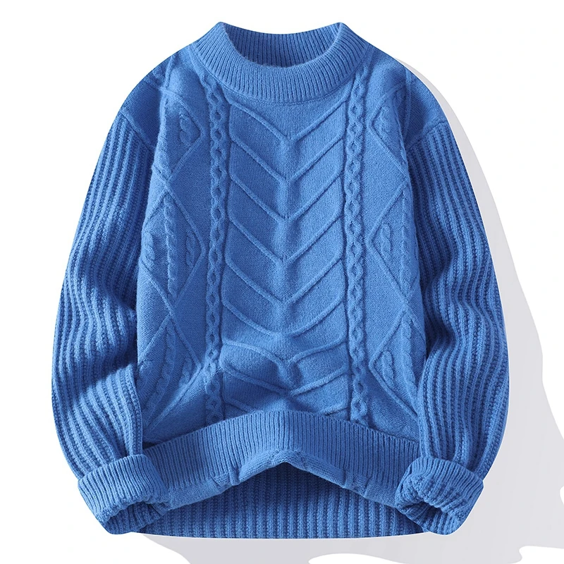 Men's Plaid Sweaters Causal Knitted Pullover Crewneck Korean Fashion Clothing Men Streetwear Solid Color Jumpers Men Top 3XL-M
Men's Plaid Sweaters Causal Knitted Pullover Crewneck Korean Fashion Clothing Men Streetwear Solid Color Jumpers Men Top 3XL-M