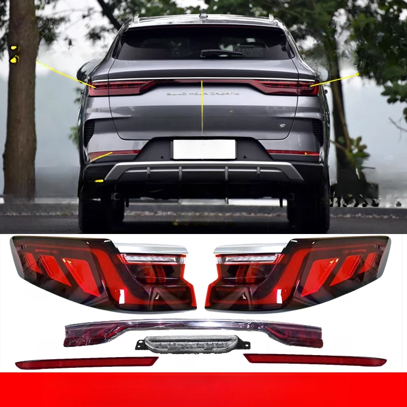 Rear Tail Rear Fog Left and Rear Bumper Cover Center Tail Light Genuine for BYD Song PLUS Dmi EV
Rear Tail Rear Fog Left and Rear Bumper Cover Center Tail Light Genuine for BYD Song PLUS Dmi EV