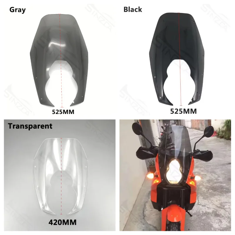 For KM950 KM990 KM 950 990 Adventure S R Windscreen Windshield Wind Deflectors 2004 2005 2006 2007 2008 2009 2010 2011 12 13
For KM950 KM990 KM 950 990 Adventure S R Windscreen Windshield Wind Deflectors 2004 2005 2006 2007 2008 2009 2010 2011 12 13
