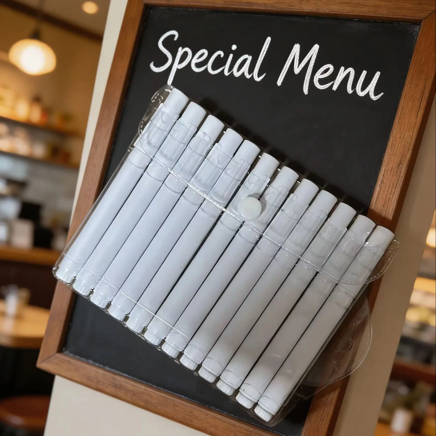 3/12 Pcs White Liquid Chalk Markers for LED Light Boards, Blackboard Stickers, and Spice Jars - Erasable Sign Pens
3/12 Pcs White Liquid Chalk Markers for LED Light Boards, Blackboard Stickers, and Spice Jars - Erasable Sign Pens