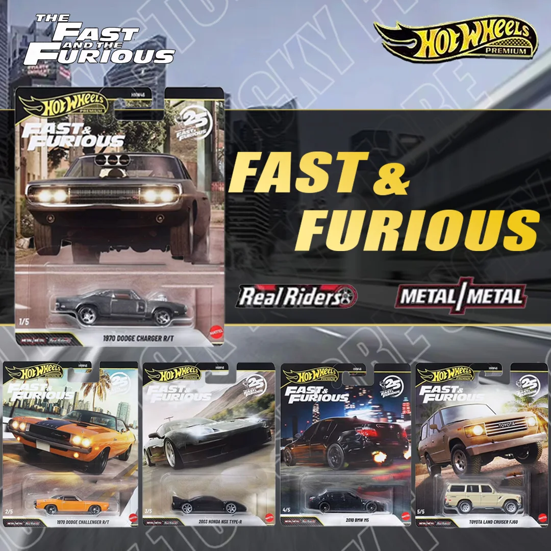 Hot Wheels Car Culture Premium Series The Fast & Furious Dodge Charger Challenger Honda Nsx Bmw M5 Car Model Die-Cast Toy
Hot Wheels Car Culture Premium Series The Fast & Furious Dodge Charger Challenger Honda Nsx Bmw M5 Car Model Die-Cast Toy