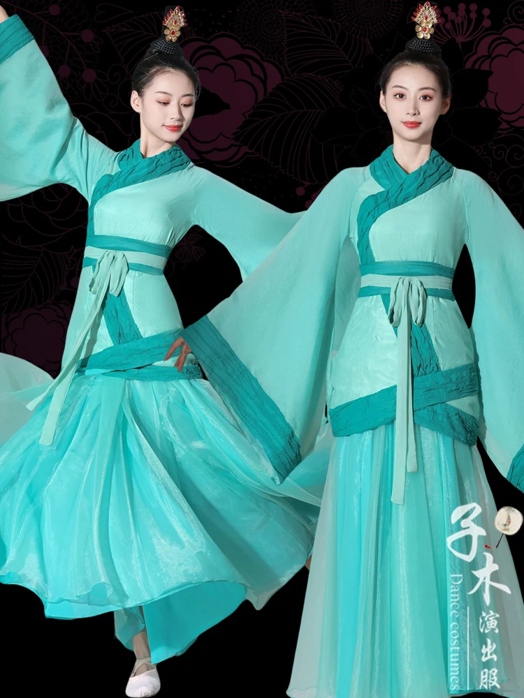 Classical Dance Performance Costume, Elegant Ancient Costume With Wide Sleeves, Opera Costume, Wei Jin Han Tang Dance King
Classical Dance Performance Costume, Elegant Ancient Costume With Wide Sleeves, Opera Costume, Wei Jin Han Tang Dance King