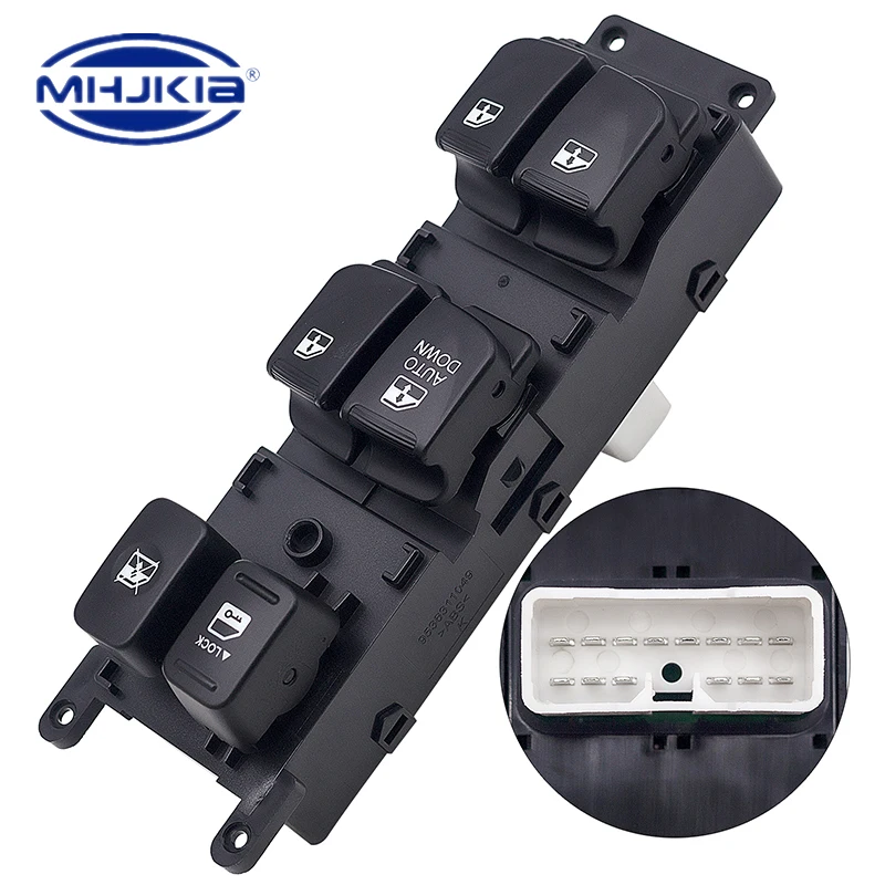 For Hyundai ACCENT/VERNA 06 2005-2010 Auto Power Window Switch 93570-1E110 Front Left Driver Main Power Window Lifter Switch
For Hyundai ACCENT/VERNA 06 2005-2010 Auto Power Window Switch 93570-1E110 Front Left Driver Main Power Window Lifter Switch