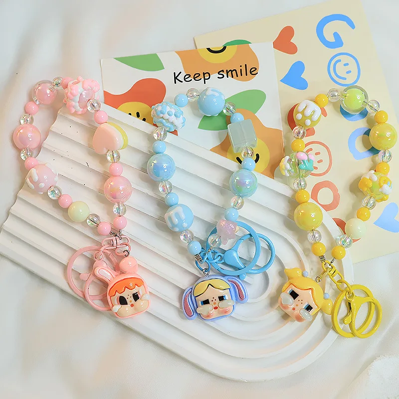 Kawaii Crybaby × Flying Little Police Macarons Keychain Backpack Pendant Inspearl Beaded Bracelet Accessories Decoration Gifts
Kawaii Crybaby × Flying Little Police Macarons Keychain Backpack Pendant Inspearl Beaded Bracelet Accessories Decoration Gifts