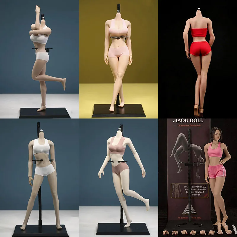 JIAOU DOLL 1/6 Flexible Female Seamless Body 12 inch Small Mid Large Breast Action Figure Multicolor Skin Asian Europen Body
JIAOU DOLL 1/6 Flexible Female Seamless Body 12 inch Small Mid Large Breast Action Figure Multicolor Skin Asian Europen Body