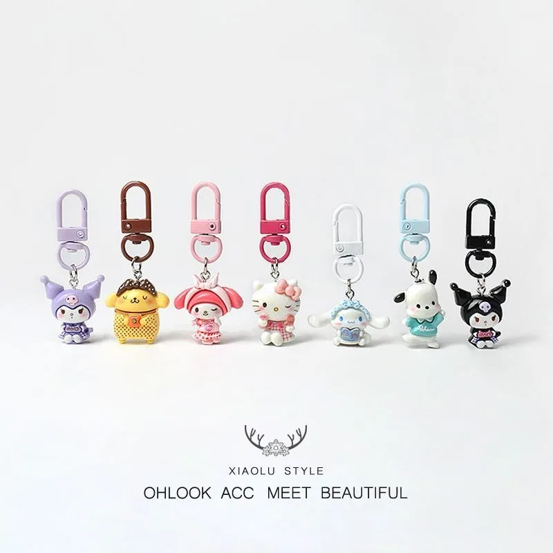 Hello Kitty PomPomPurin аниме Kawaii Sanrio сумка кулон украшения милые Kuromi мультяшные брелки аксессуары подарки для детей
Hello Kitty PomPomPurin аниме Kawaii Sanrio сумка кулон украшения милые Kuromi мультяшные брелки аксессуары подарки для детей