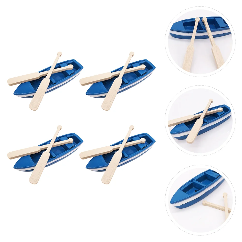 4 Sets Beach Sea Boat Wooden Sculls Decor Miniature Boats Micro Landscape Decorations Resin
4 Sets Beach Sea Boat Wooden Sculls Decor Miniature Boats Micro Landscape Decorations Resin