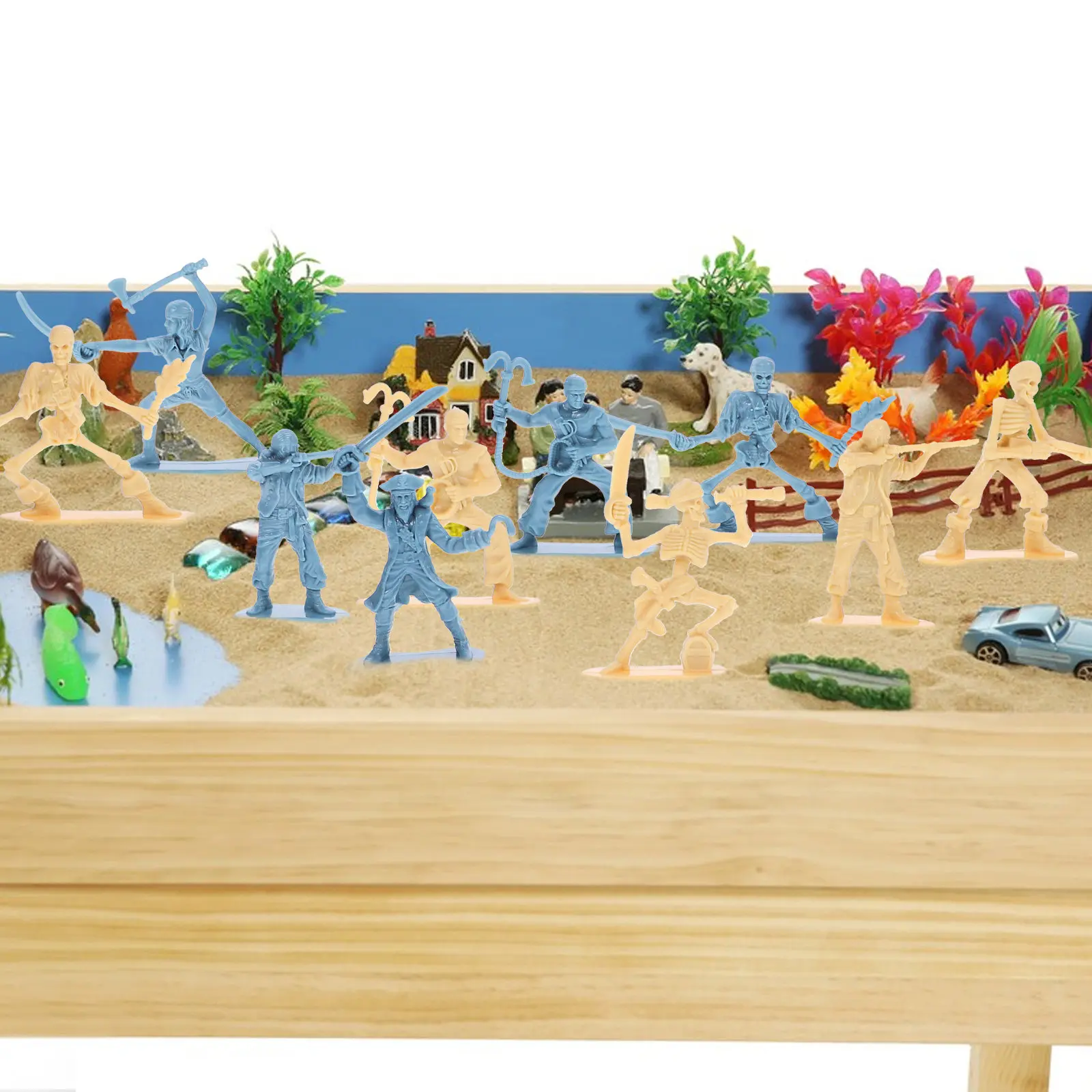 80Pcs Pirate Stuff Mini People Figures Lightweight Portable Pirate Soldier Decor for Cosplay Halloween Sand Table Mini Landscape
80Pcs Pirate Stuff Mini People Figures Lightweight Portable Pirate Soldier Decor for Cosplay Halloween Sand Table Mini Landscape