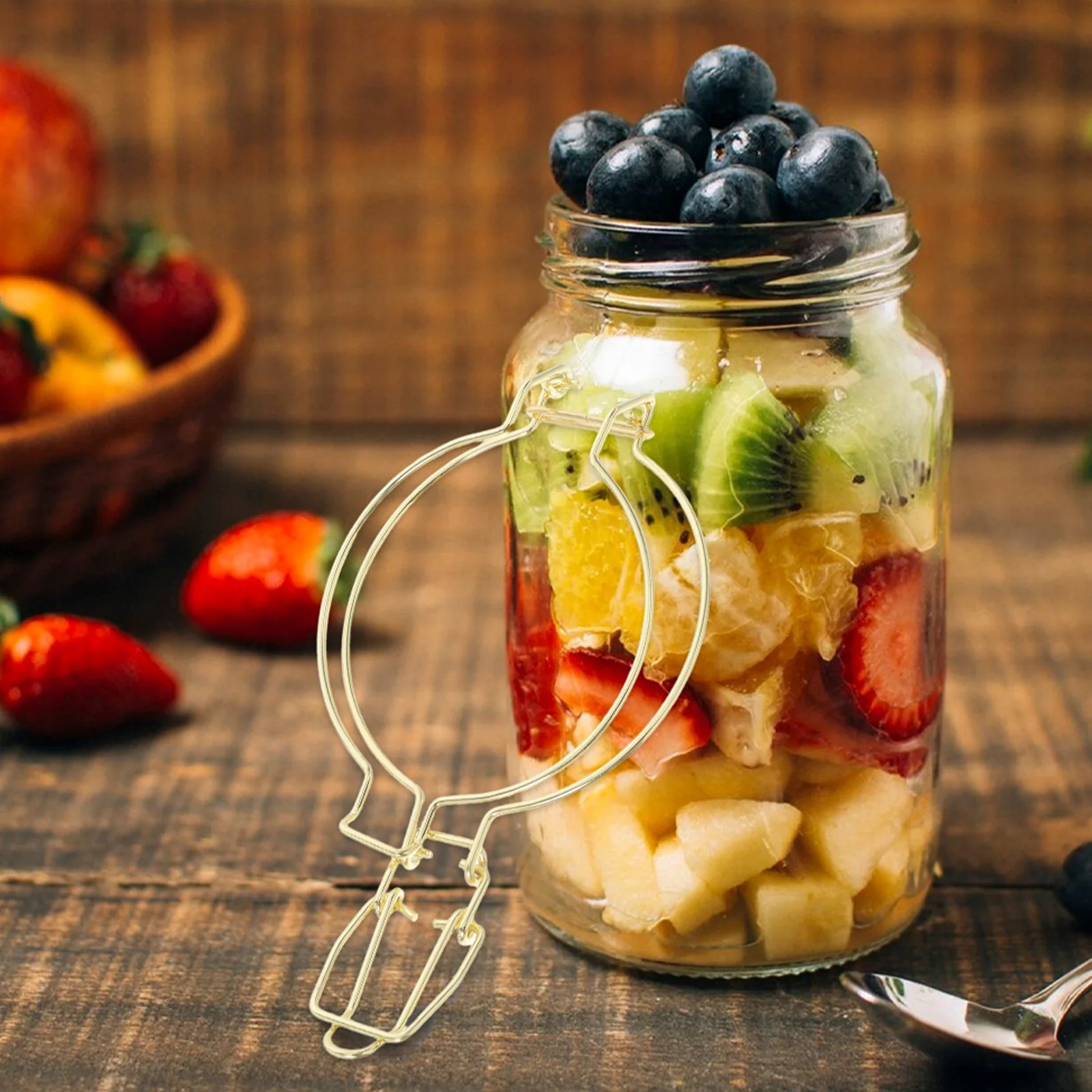 10pcs Stainless Steel Sealing Buckles Glass Jar Wire Clamps For Kitchen Storage Airtight Containers Replacement Clips Honey Jars
10pcs Stainless Steel Sealing Buckles Glass Jar Wire Clamps For Kitchen Storage Airtight Containers Replacement Clips Honey Jars