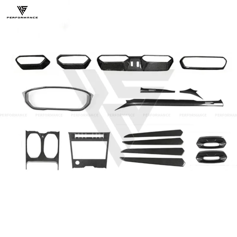 Dry Carbon Fiber Car Internal Parts Stick Cover Interiors( 16 Piece) For Lambo URUS 2018-2019 Carbon Kit
Dry Carbon Fiber Car Internal Parts Stick Cover Interiors( 16 Piece) For Lambo URUS 2018-2019 Carbon Kit