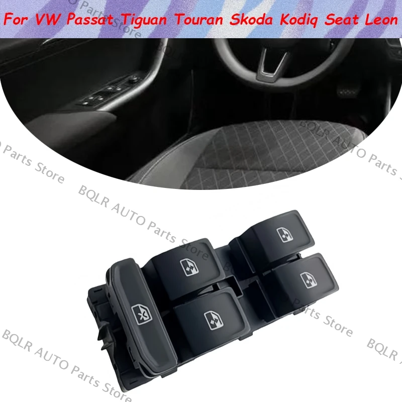 Для VW Passat Tiguan Touran Skoda Kodiq Seat Leon кнопка включения управления стеклоподъемником 5G0959857B 5G0 959 857B 5G0959857 
Для VW Passat Tiguan Touran Skoda Kodiq Seat Leon кнопка включения управления стеклоподъемником 5G0959857B 5G0 959 857B 5G0959857
