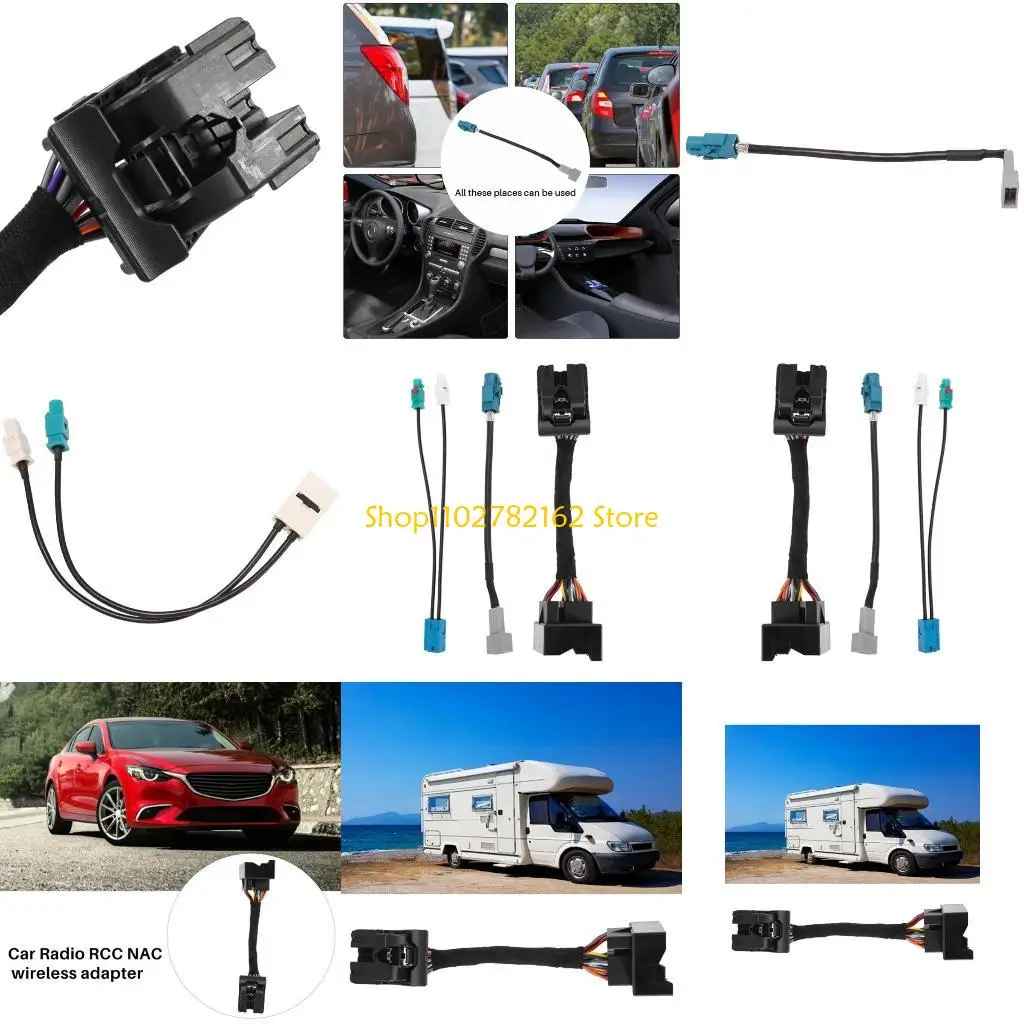 547B Auto Accessory Radio MRN Adapter Cable Replacement RCC Radio Wireless Cable Adapter for C5 C4L C3XR 408 308 2008
547B Auto Accessory Radio MRN Adapter Cable Replacement RCC Radio Wireless Cable Adapter for C5 C4L C3XR 408 308 2008