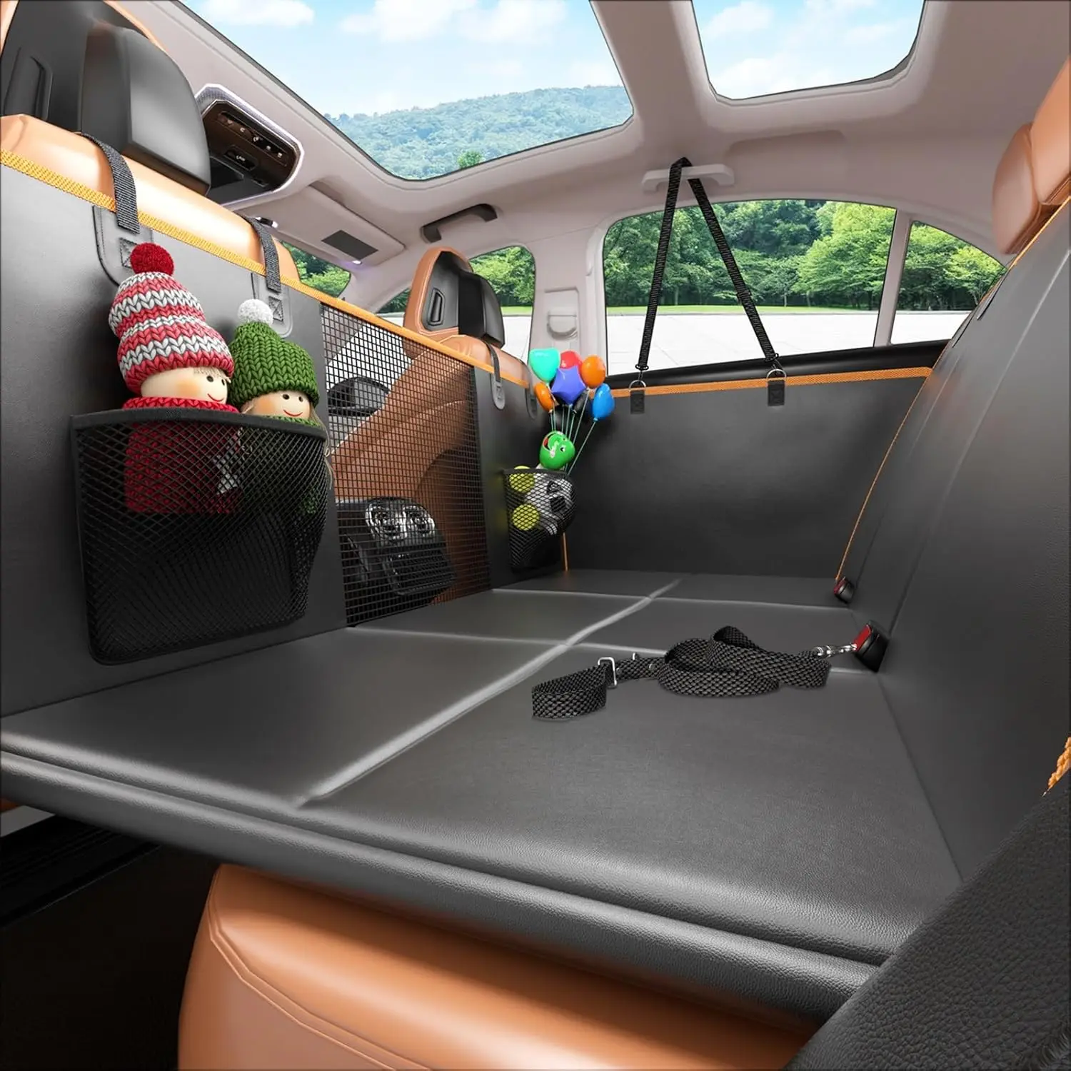 Waterproof Dog Car Seat Cover with Hard Bottom, Non-Slip Design, 450lb Capacity for Cars and SUVs
Waterproof Dog Car Seat Cover with Hard Bottom, Non-Slip Design, 450lb Capacity for Cars and SUVs