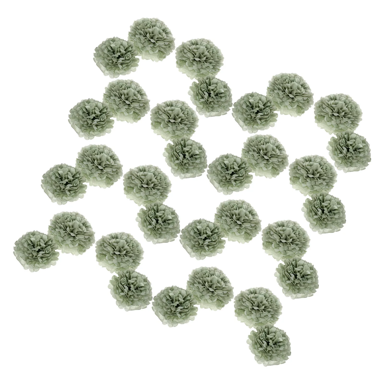 24Pcs 30cm Green Tissue Paper Pompom Decorations for Wedding Bridal Shower Nursery Decor Hanging Paper Flower Balls
24Pcs 30cm Green Tissue Paper Pompom Decorations for Wedding Bridal Shower Nursery Decor Hanging Paper Flower Balls