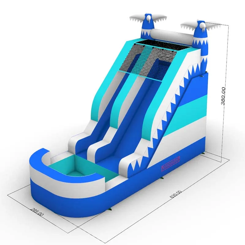 Large Easy Setup Party Inflatable Water Slide Slip Jumping Slide for Water Park
Large Easy Setup Party Inflatable Water Slide Slip Jumping Slide for Water Park