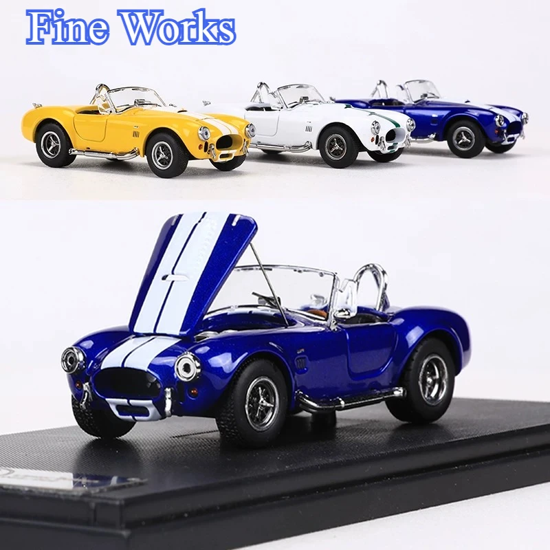 Fine Works 1:64 Alloy Ford Shelby 427 Convertible Replica Car Model - Adult Collection Decoration Item - Boy's Gift
Fine Works 1:64 Alloy Ford Shelby 427 Convertible Replica Car Model - Adult Collection Decoration Item - Boy's Gift
