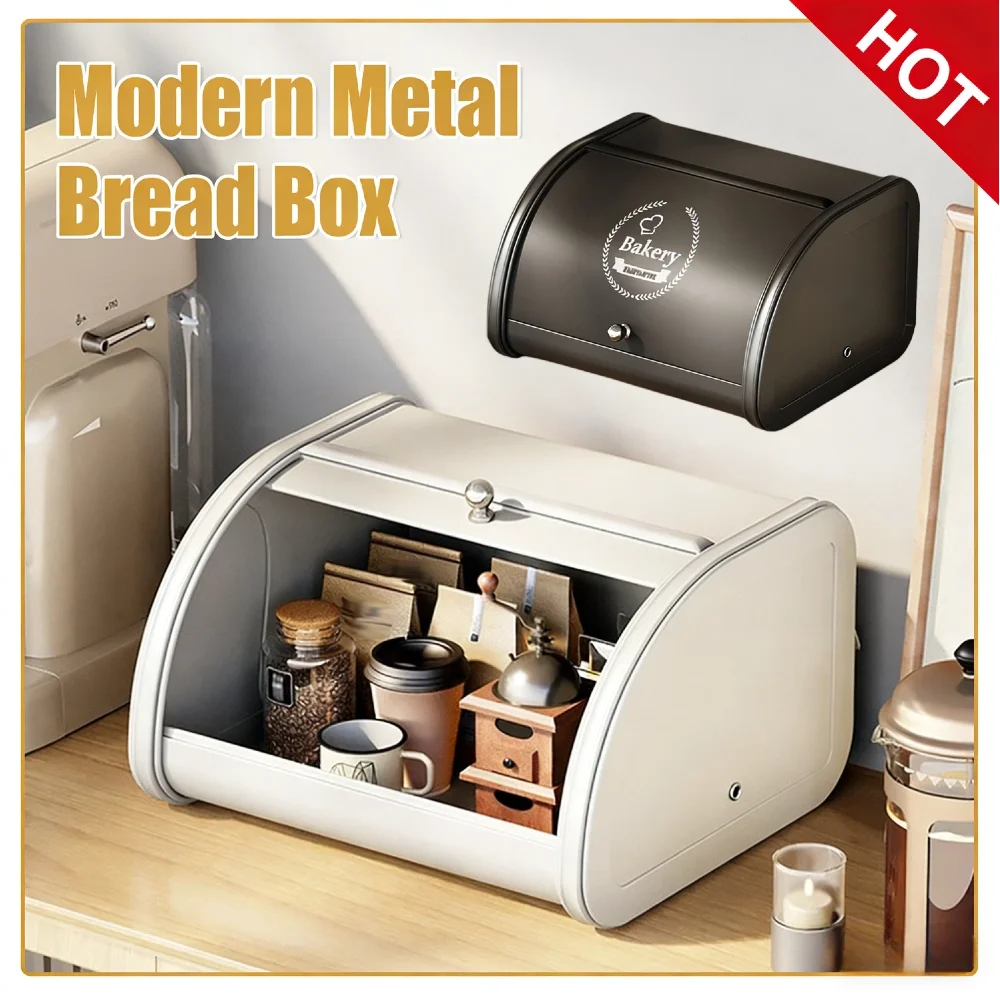 Контейнер для хранения хлеба с откидной крышкой, ретро-стиль, 12x10.2x6.7 дюймов, из нержавеющей стали, для свежего хлеба, печенья, выпечки
Контейнер для хранения хлеба с откидной крышкой, ретро-стиль, 12x10.2x6.7 дюймов, из нержавеющей стали, для свежего хлеба, печенья, выпечки