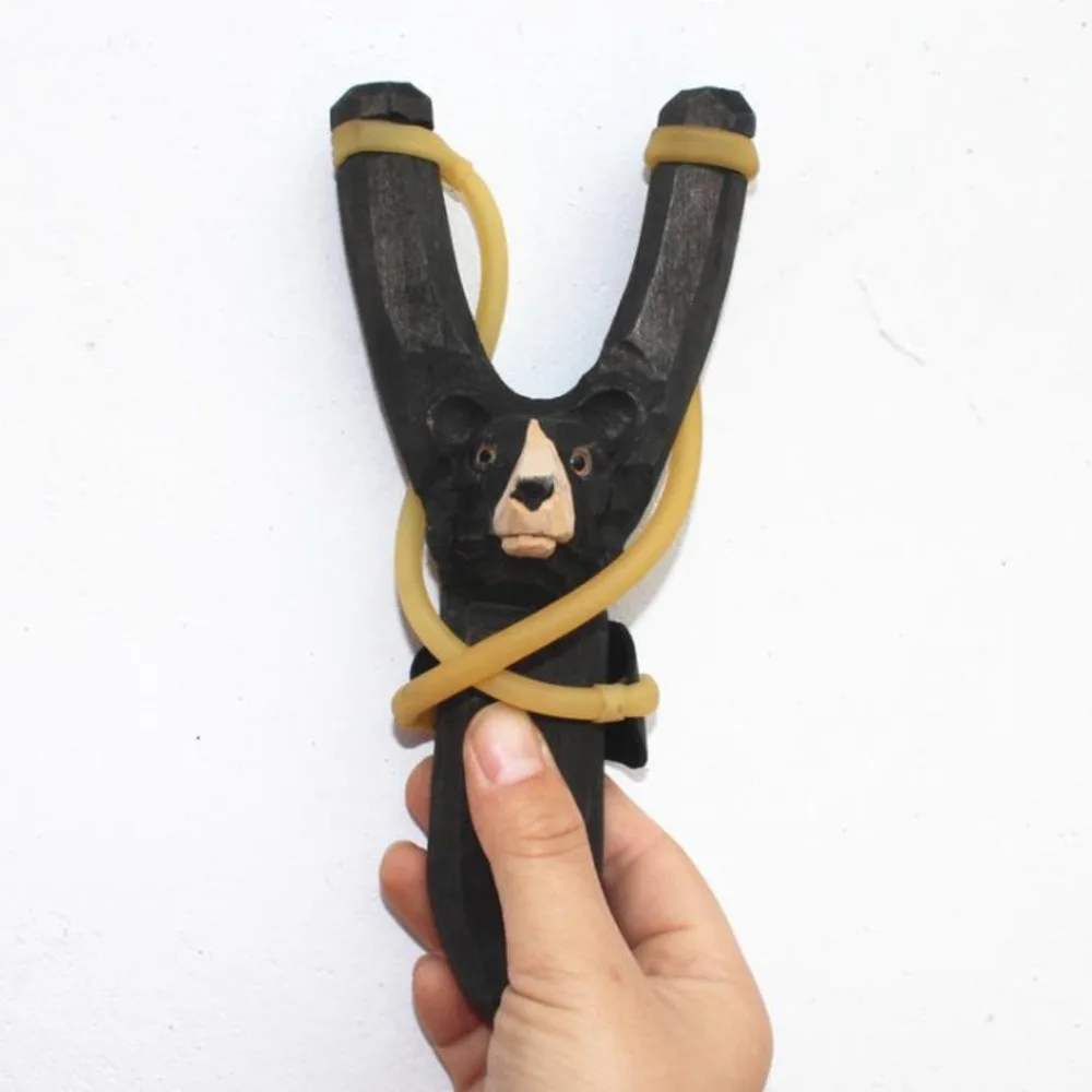 Mixed Styles Creative Wood Carving Animal Slingshot Toy Cartoon Animals Hand-Painted Wooden Sling Shot Crafts Kids Gift
Mixed Styles Creative Wood Carving Animal Slingshot Toy Cartoon Animals Hand-Painted Wooden Sling Shot Crafts Kids Gift