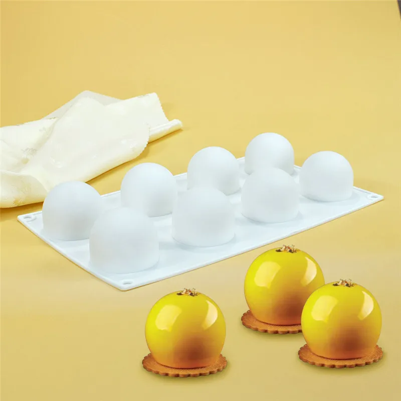 2022 Diy Cake Decorating Tools Silicone Cake Mold Pastry Tools 4.8cm 3d Ball Round Half Sphere Chocolate Mousse Mold Baking Pan
2022 Diy Cake Decorating Tools Silicone Cake Mold Pastry Tools 4.8cm 3d Ball Round Half Sphere Chocolate Mousse Mold Baking Pan
